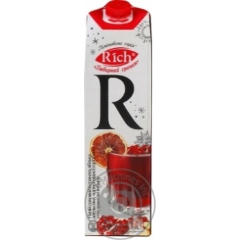 Напиток соковый Rich Имбирный гранат 1л купить, цены на МегаМаркет - фото 1
