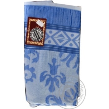 Рушник д\лазні ORNAMENT колір блакитний розмір 70*140см. арт.76- купити, ціни на МегаМаркет - фото 2