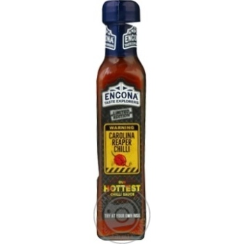 Sauce Encona with chili pepper 142ml glass bottle - buy, prices for MegaMarket - photo 1