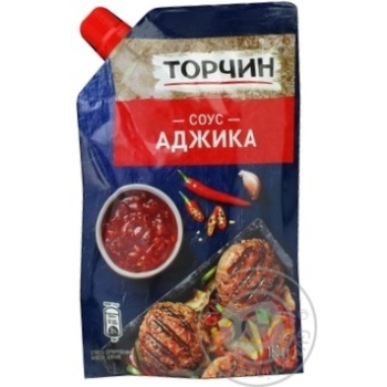 Соус Торчин Аджика 180г купити, ціни на МегаМаркет - фото 1