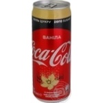 Coca-Cola Zero Vanilla 0,33l can