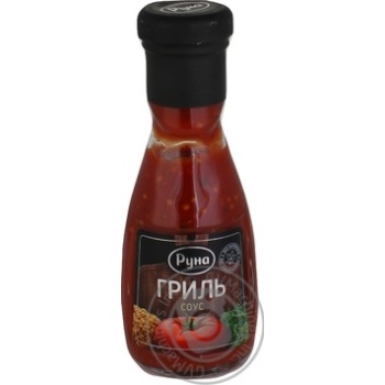 Sauce Runa Grill 235g glass bottle - buy, prices for MegaMarket - photo 1