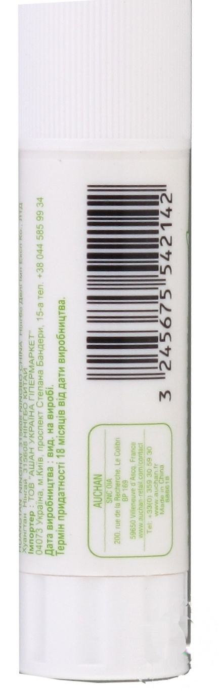 

Клей-карандаш Auchan 9г