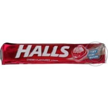 Льодяники Halls зі смаком вишні 25,2г купити, ціни на МегаМаркет - фото 2