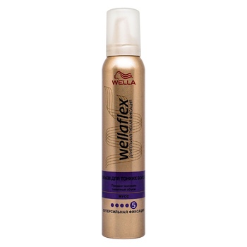 Wellaflex Hair Styling Volume Mousse - buy, prices for Auchan - photo 1