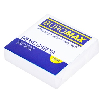 Buromax Jobmax White Memo Sheets 8x8cm 250pcs - buy, prices for EKO Market - photo 1