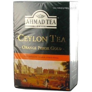 Ahmad orange pekoe gold black tea 100g - buy, prices for MegaMarket - photo 2
