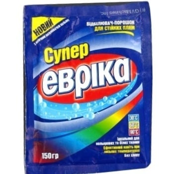 bleach evrika white for tissue 150g Greece - buy, prices for - photo 2