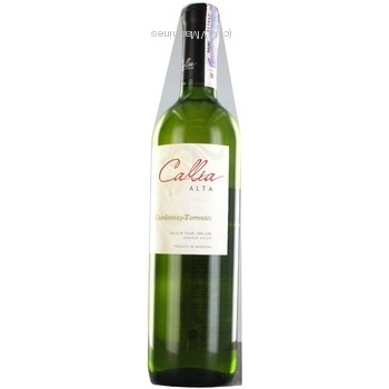 Вино Callia Alta Chardonnay Torrontes біле н/сухе 0.75л х6 купити, ціни на МегаМаркет - фото 2