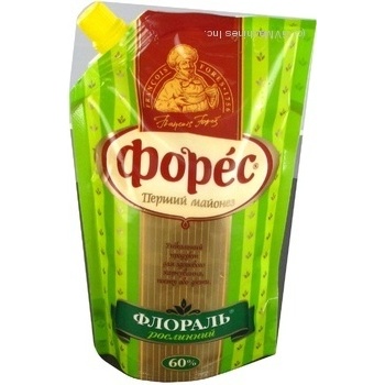 Майонез Форес Флораль растительный 60% 400г дой-пак Украина - купить, цены на - фото 8