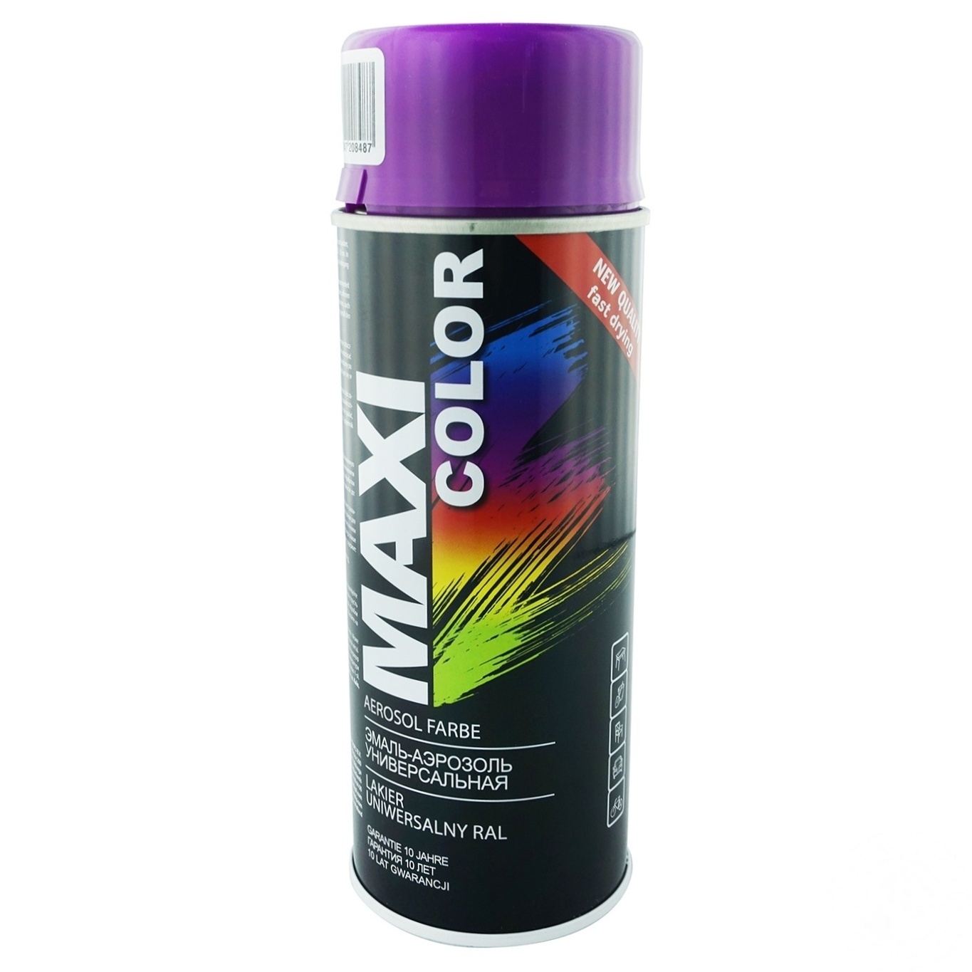 

Эмаль Maxi Color универсальная ярко-фиолетовая 400мл