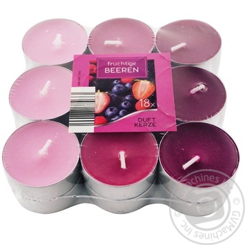 Kyiv Candle Factory Forest Berries Candle 18pcs - buy, prices for ULTRAMARKET - photo 2