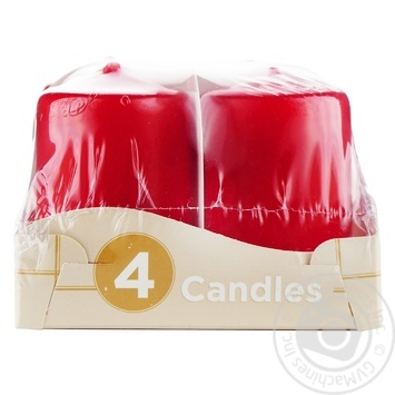 Pako-If Candle 4х6cm 4pcs - buy, prices for ULTRAMARKET - photo 1