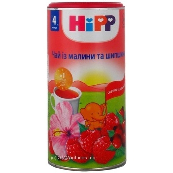 Baby tea Hipp with raspberries and rose hips for 4+ months babies 200g Austria - buy, prices for MegaMarket - photo 5