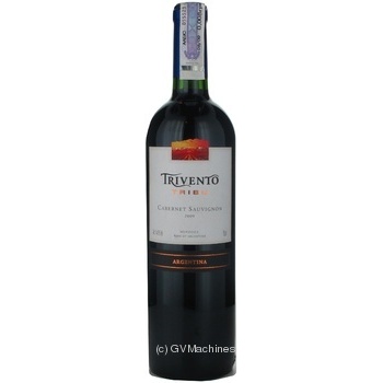 Вино Trivento Cabernet Sauvignon червоне сухе 0.75л х6 купити, ціни на МегаМаркет - фото 3