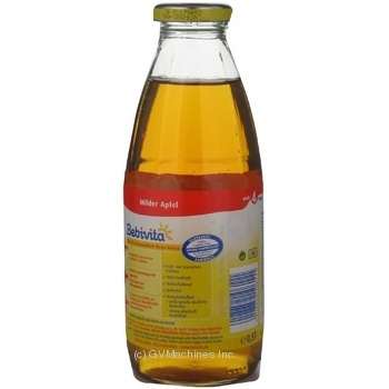 Apple juice Bebivita for 4+ months babies glass bottle 500ml Russia - buy, prices for NOVUS - photo 3