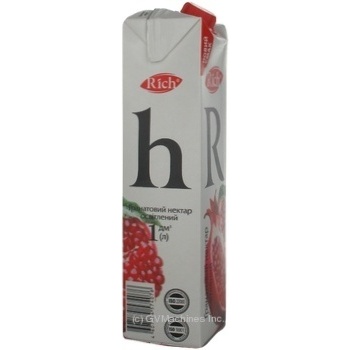Nectar Rich pomegranate lit 1000ml tetra pak - buy, prices for MegaMarket - photo 6