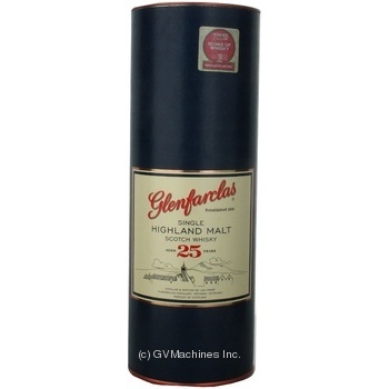 Виски Glenfarclas 25yo Box 43% 0,7л - купить, цены на МегаМаркет - фото 2