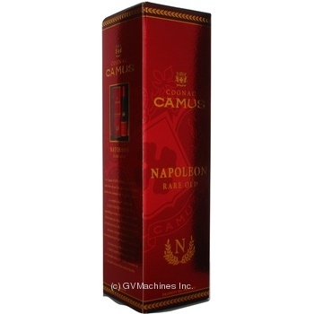 Camus Napoleon Rare Old  X.O. Cognac 40% 0.7l - buy, prices for MegaMarket - photo 3