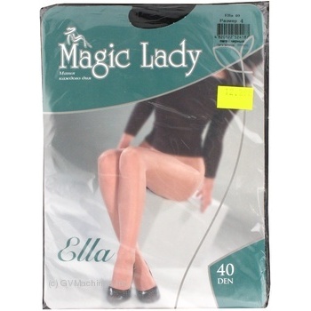 Колготы Magic Lady Ella женские черные 40ден 4р - купить, цены на МегаМаркет - фото 2