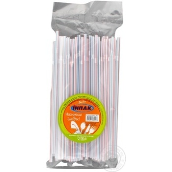 Straws Inpak for drinks 40pcs - buy, prices for MegaMarket - photo 2