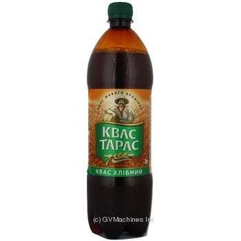 Pasteurized kvas from bread of wild fermentation Kvas Taras plastic bottle 1000ml Ukraine - buy, prices for NOVUS - photo 4