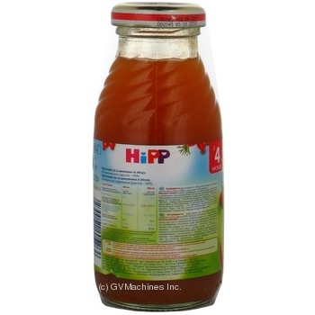 Sugar-free juice HiPP Mild dog-rose for 4+ months babies glass bottle 200ml Hungary - buy, prices for NOVUS - photo 5