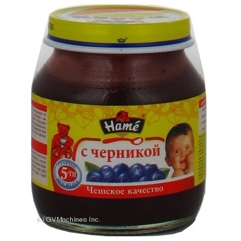 Пюре фруктове Хаме Чорниця для дітей з 5 місяців скляна банка 125г Чехія купити, ціни на МегаМаркет - фото 5