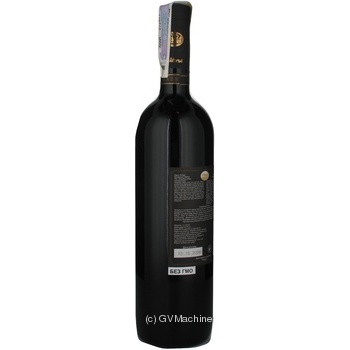 Wine saperavi Sertse kakhetii Alazani valley red semisweet 12% 2008year 750ml glass bottle Georgia - buy, prices for MegaMarket - photo 3