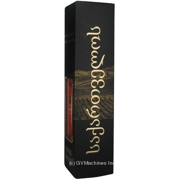 Wine Sertse kakhetii Mukuzani red dry 13% 2005year 750ml glass bottle Georgia - buy, prices for MegaMarket - photo 2