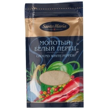 Seasoning black pepper Santa maria white universal 16g Estonia - buy, prices for NOVUS - photo 2