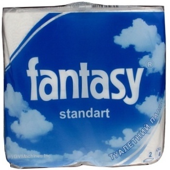Папір туалетний FANTASY standart (4рул/уп) купить, цены на МегаМаркет - фото 1