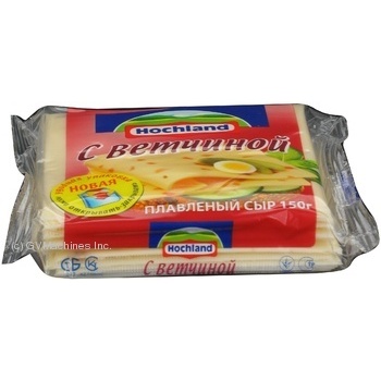 Slices Hochland ham 45% 150g vacuum packing - buy, prices for NOVUS - photo 2