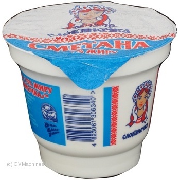 Sour cream Slovyanochka 15% 220g plastic cup Ukraine - buy, prices for NOVUS - photo 4