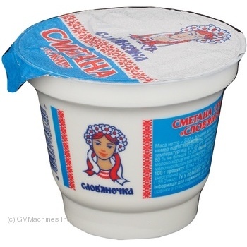 Sour cream Slovyanochka 15% 220g plastic cup Ukraine - buy, prices for NOVUS - photo 3