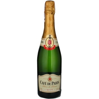 Sparkling wine Cafe de paris 11.5% 750ml glass bottle France - buy, prices for NOVUS - photo 2