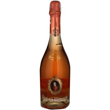 Вино ігристе Furst von Metternich Rose рожеве сухе 0.75л х6 купити, ціни на МегаМаркет - фото 1