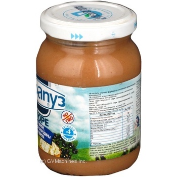 Puree Karapuz Apple-Blackcurrant-Cottage cheese for 4+ month old babies glass jar 200g Ukraine - buy, prices for MegaMarket - photo 5