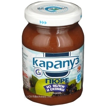 Puree Karapuz blackberry for children 200g - buy, prices for MegaMarket - photo 1