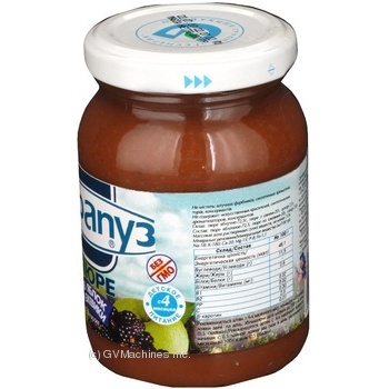 Puree Karapuz blackberry for children 200g - buy, prices for MegaMarket - photo 2