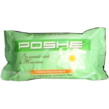 Poshe Soap Green Tea and Jasmine 90g - buy, prices for NOVUS - photo 3