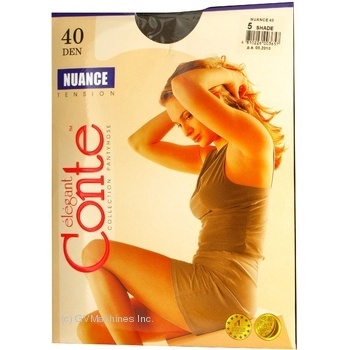 Колготки жіночі Conte Nuance 40 den 5 shade - купити, ціни на МегаМаркет - фото 1