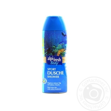 Гель для душу Alpifresh Sport Deep Water 300мл - купити, ціни на ULTRAMARKET - фото 1