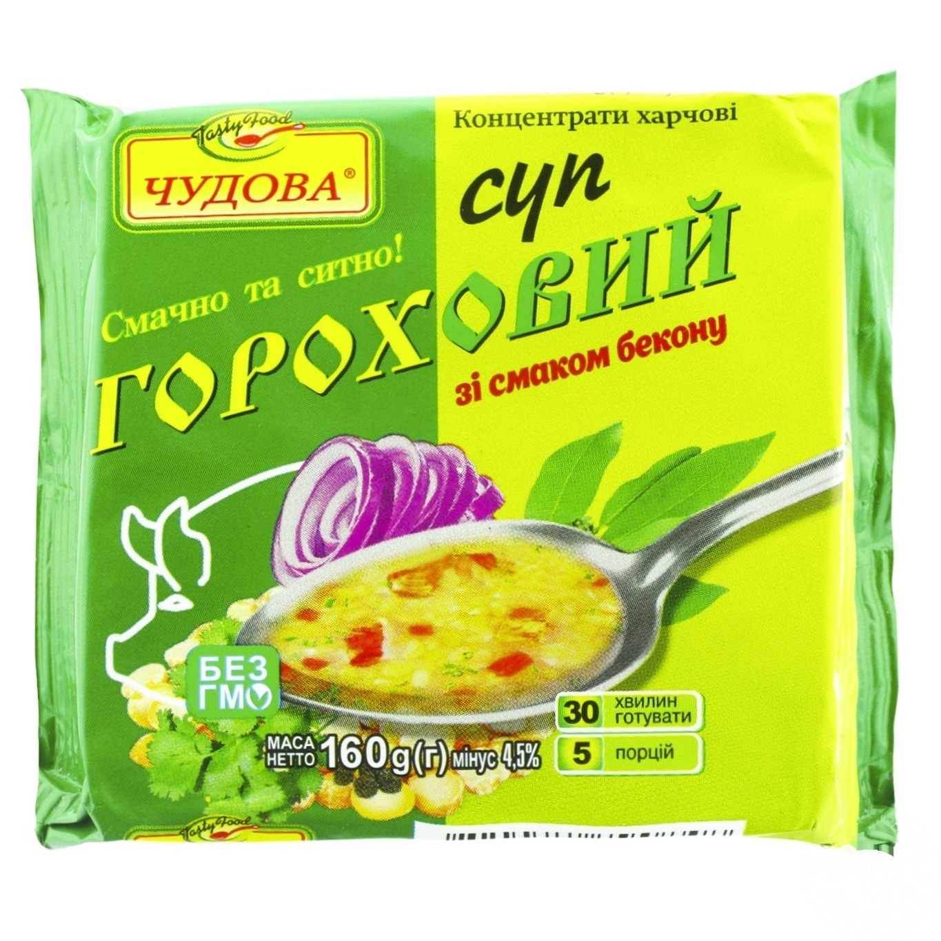

Суп Чудова гороховый с беконом 160г