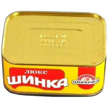 Meat Cherkaska shynochka Lux canned 470g can - buy, prices for NOVUS - photo 2