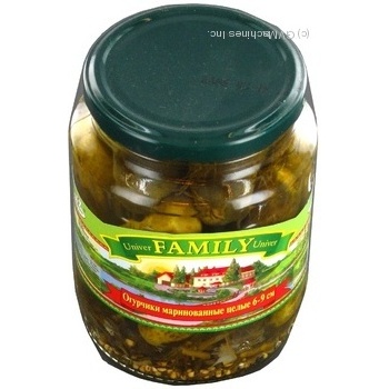 vegetables cucumber family canned 720ml glass jar - buy, prices for - photo 3