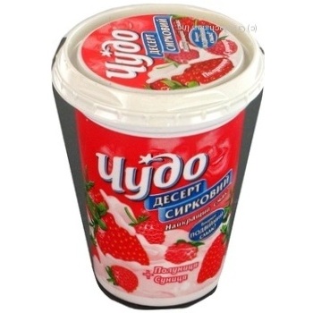 dessert chudo curd wild strawberry 4% 300g plastic cup Ukraine - buy, prices for - photo 3