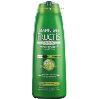 Шампунь Garnier Fructis 2в1 Об'єм та Відновлення 250мл - купить, цены на - фото 1