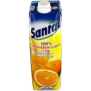 Juice Santal grapefruit 1000ml tetra pak - buy, prices for NOVUS - photo 5