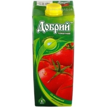 Juice Dobryi vegetable 1000ml tetra pak - buy, prices for NOVUS - photo 4